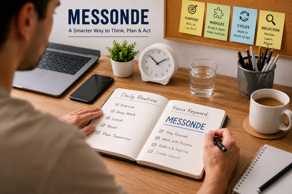 Messonde A Powerful and Transformative Productivity Framework Messonde
